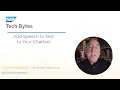 Add Speech-To-Text to Your Chatbot