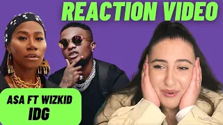 just vibes reaction asa ft wizkid idg