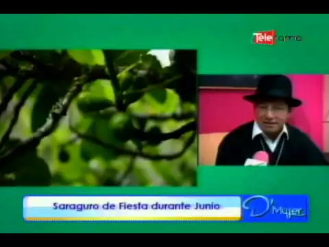 Saraguro de fiesta durante junio