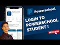 Powerschool Student Login - How to Log Into Powerschool