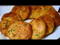 Tortitas de Pollo Doradas por Fuera y Suavecitas por Dentro-Truco para que no se te desbaraten