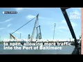 New limited access channel set to open allowing more traffic into the Port of Baltimore