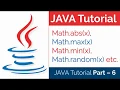 JAVA Tutorial Part - 6 How to Use Math in Java