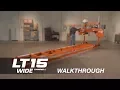 LT15WIDE Portable Sawmill Walkthrough Wood-Mizer