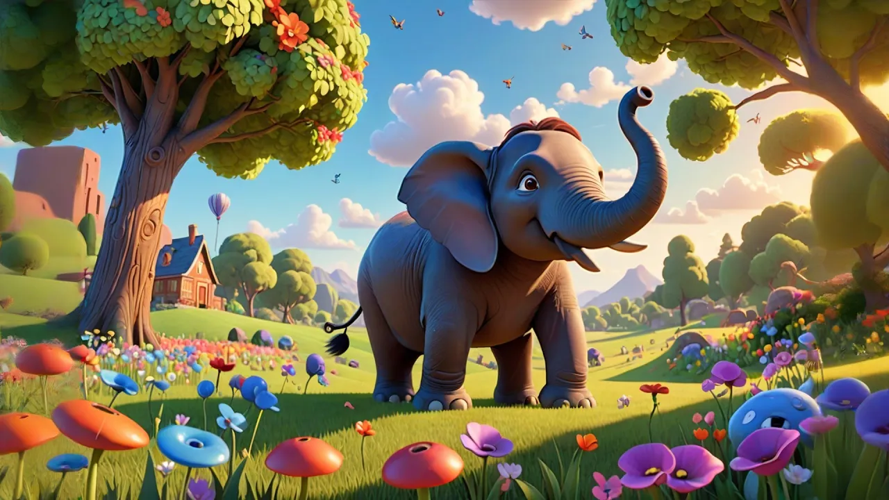 The Elephant Who Loved to Paint ππ¨ | Funny Nursery Rhymes Songs for Kids & Toddlers The Elephant Who Loved to Paint ππ¨ | Funny Nursery Rhymes Songs for Kids & Toddlers