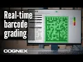 Vision system barcode grading software Cognex Standards-Based Grading