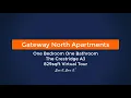 Clearwater Apartments The Crestridge A3 829sqft Virtual Tour