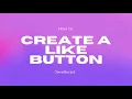 Create a like button in JavaScript