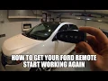 How To Get Your Ford Remote Start Working Again