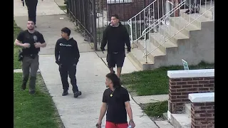 NoLoveCity Satan Disciples Gangbanging Outside in Brighton Park
