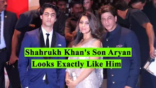 aryan khan looks like his father shahrukh khan shahrukh khan son aryan khan