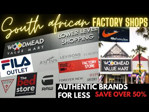 Download MP3 Shopping at South African factory shops | Levi's outlet, Guess outlet, Forever new outlet store etc