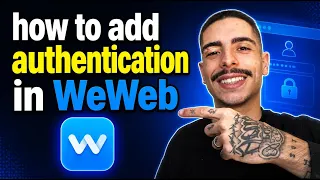 HOW TO ADD AUTHENTICATION IN WEWEB STEP-BY-STEP GUIDE 2026