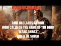 Download Lagu PAUL DECLARES ANYONE WHO CALL ON THE NAME OF THE LORD JESUS CHRIST SHALL BE SAVED(Bible Study # 126)