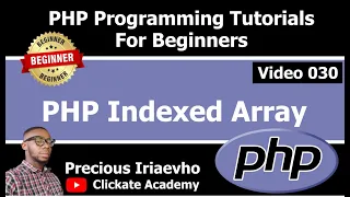 030 - PHP Indexed Array PHP Tutorial for Beginners Full Course