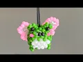 How to make a beaded frog with wings Mini amigurumi