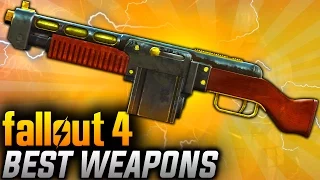 Fallout 4 Rare Weapons - TOP 10 Most Powerful Legendary Weapons BEST WEAPONS OVERALL
