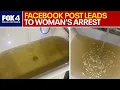 Woman arrested after Facebook post over water concerns