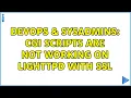 DevOps SysAdmins CGI scripts are not working on lighttpd with SSL