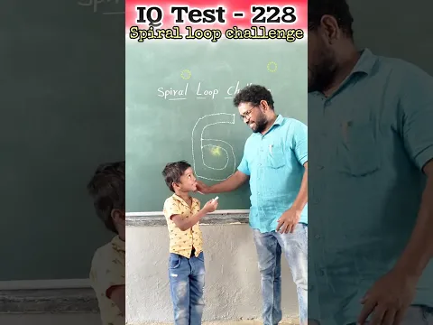 Spiral loop challenge / IQ TEST - 228 @ravirajmaster