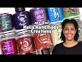 August 2026 Hella Handmade Creations HHC Live Swatches and Reviews Polish with Rae