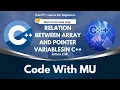 Relationship Between Arrays and Pointers in C C Full Course for Beginners