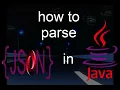 how to parse JSON in JAVA inLegacy