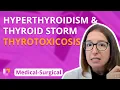Hyperthyroidism Thyroid Storm Thyrotoxicosis - Medical-Surgical