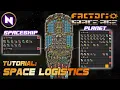 How To Set Up INTERPLANETARY LOGISTICS Easy Effective 22 Factorio SPACE AGE
