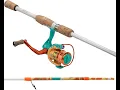 Profishiency 6 ft Medium Krazy spinning rod Reel combo review
