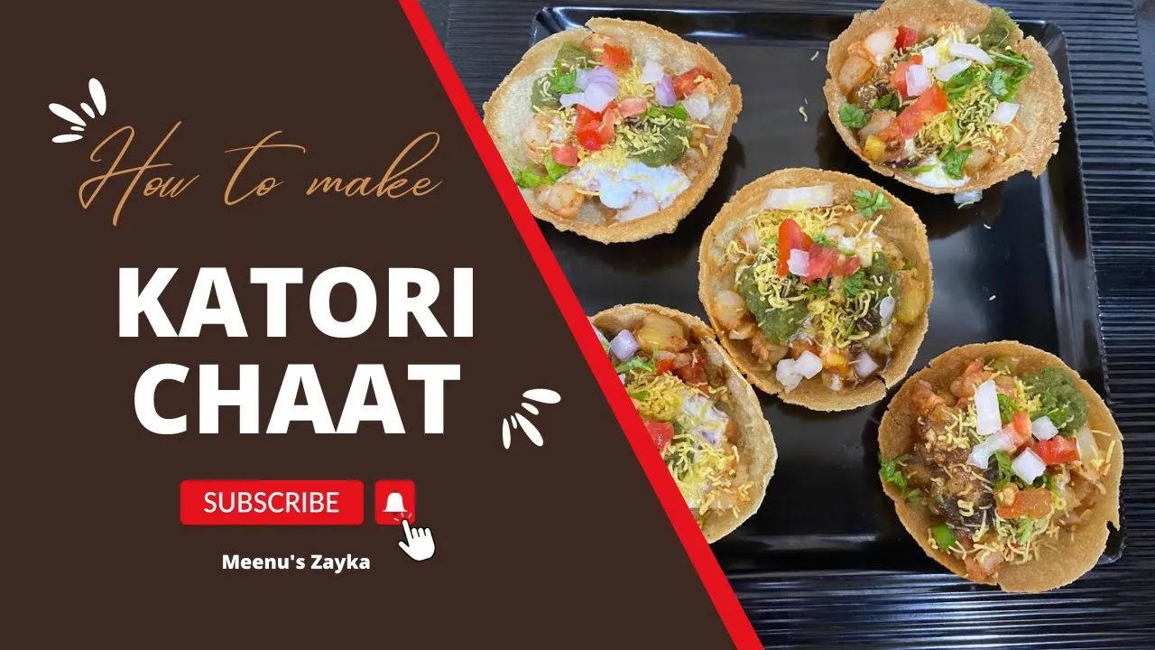          Katori Chaat Recipe   Full Video   Meenus Zayka