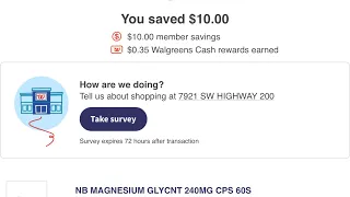 WALGREENS Tips to SAVE MONEY MAGNESIUM Tips Scott Talks