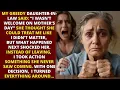 Download Lagu Menantu Perempuan Saya yang Rakus Bilang Saya Tidak Diterima di Hari Ibu — Tapi Apa yang Terjadi Selanjutnya Mengejutkan ...