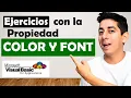 Excel VBA Course - Exercises with the Color and Font Properties