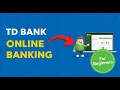 How to use TD Online Banking Step by step for Beginners