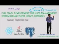 021Tamil Full Stack Development Part 5 Postgres-Servlet-React User Management System APP