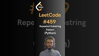 LeetCode Repeated Substring Pattern - Python