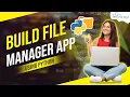 Python File Manager - How to Create File Manager App using Python Codes