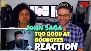 Download John Saga - Too Good At Goodbyes | Sam Smith | VS | REACTION MP3
