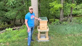 Beehive 8 Frame Bee Hives and Supplies Starter Kit