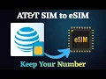 How to Transfer AT T Physical SIM to an eSIM Complete Guide