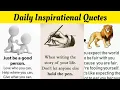 Lagu Daily Life Inspirational Quotes | Positive Thinking Quotes | Quotes About Life