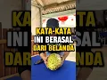 Download Lagu Kata-kata ini ternyata dari bahasa belanda loh