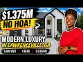 Lawrenceville GA New Construction Tour Modern Luxury Home NO HOA