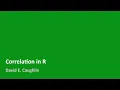 Correlation in R
