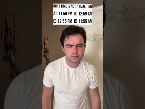 What time is not a real time? 👀
