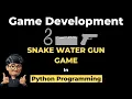 Coding a Snake Water Gun Game in Python I Python For Beginner ASMR Programming - No Talking