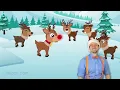 Christmas Songs for Kids with Blippi | Rudolph the Red Nosed Reindeer
