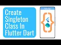 How To Create Singleton Class in Flutter Dart