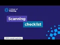 Scanning checklist explainer 5 Problem solving with the SARA model